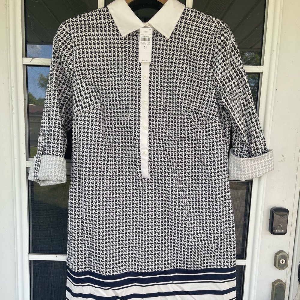 NWT Ann Taylor Long Sleeve Dress